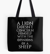Bolsa de tela Game of Thrones Tywin Lannister temporada 1 cita