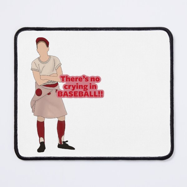 Item preview, There’s no crying in baseball!! designed and sold by JustMissJenn.