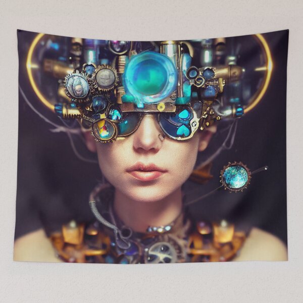 Item preview, Steampunk portrait designed and sold by gisis777.