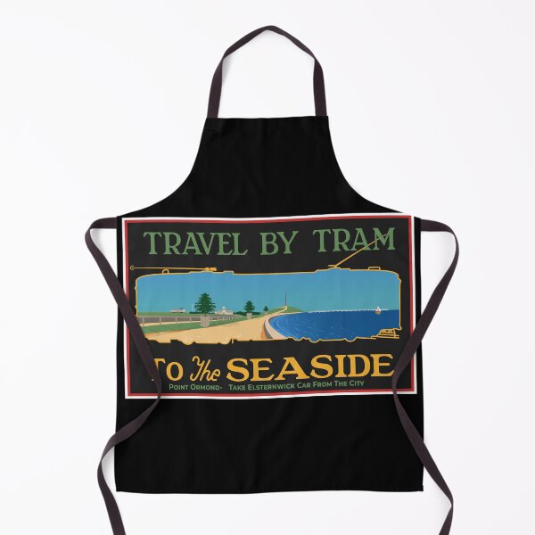 Item preview, Travel by Tram to the Seaside designed and sold by Green-over-red.