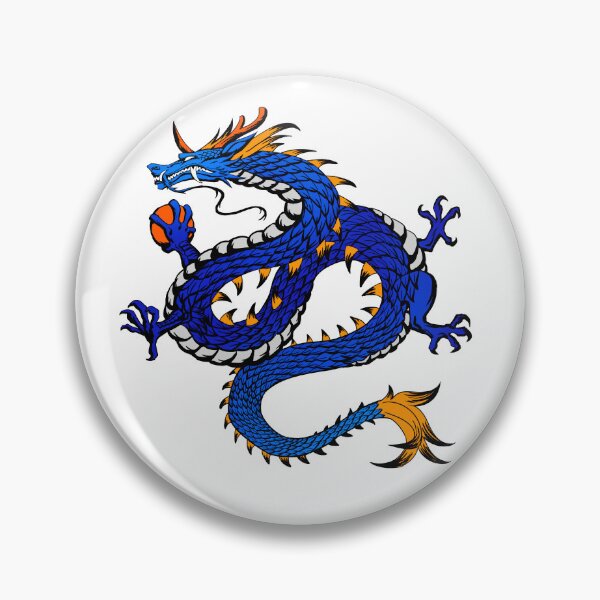 Item preview, Eastern Dragon Cobalt Blue designed and sold by COBALTxSTRIKE.