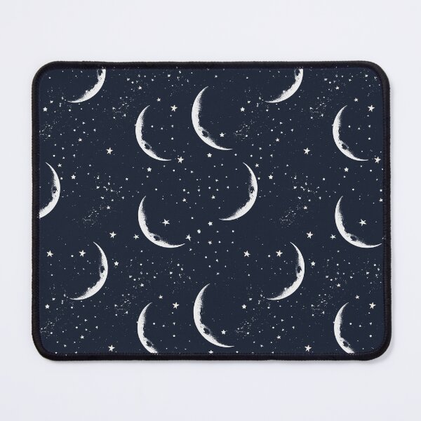 Item preview, Moons and stars at night designed and sold by OtterFactory.