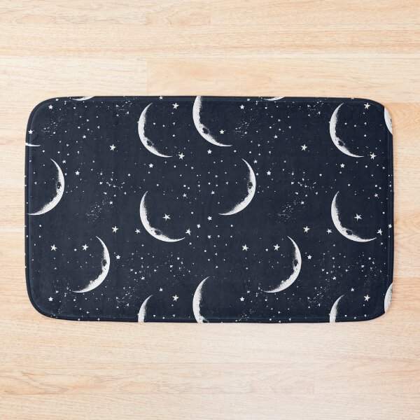 Item preview, Moons and stars at night designed and sold by OtterFactory.
