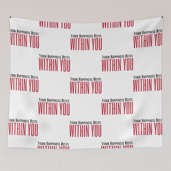 Item preview, Your Happiness Rests Within You  Lord Krishna Quotes designed and sold by HoldyTaylor.