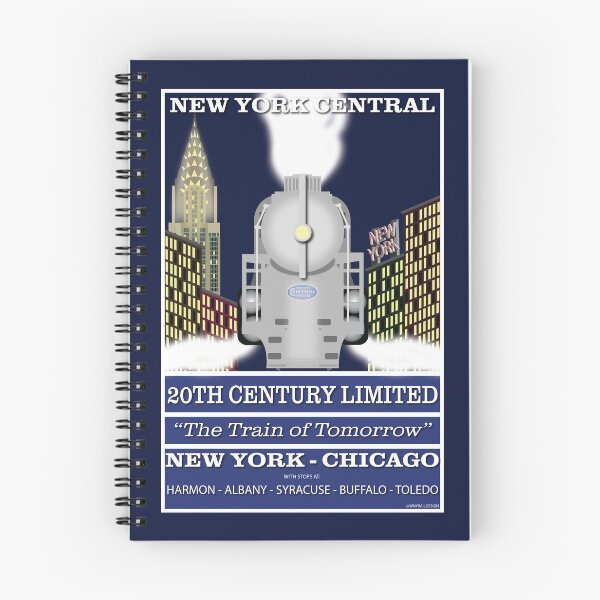 Item preview, New York Central 20th Century Limited Advertisement Poster designed and sold by WNYRailDesign.