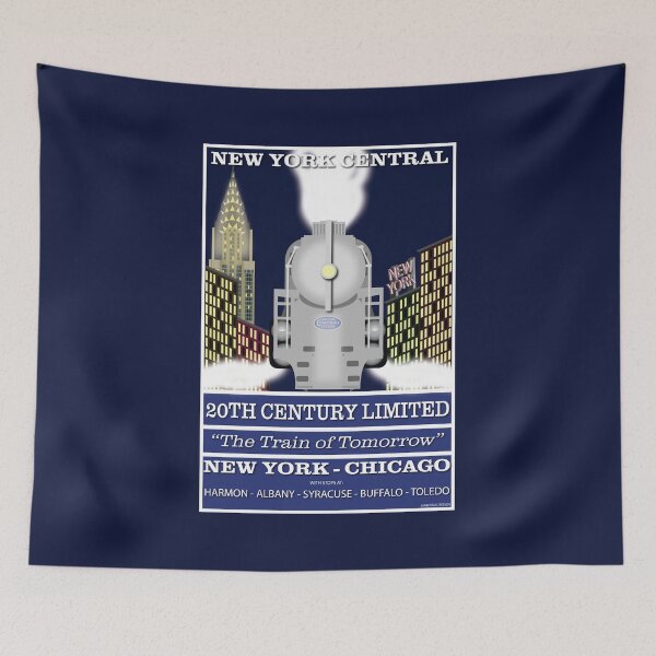 Item preview, New York Central 20th Century Limited Advertisement Poster designed and sold by WNYRailDesign.