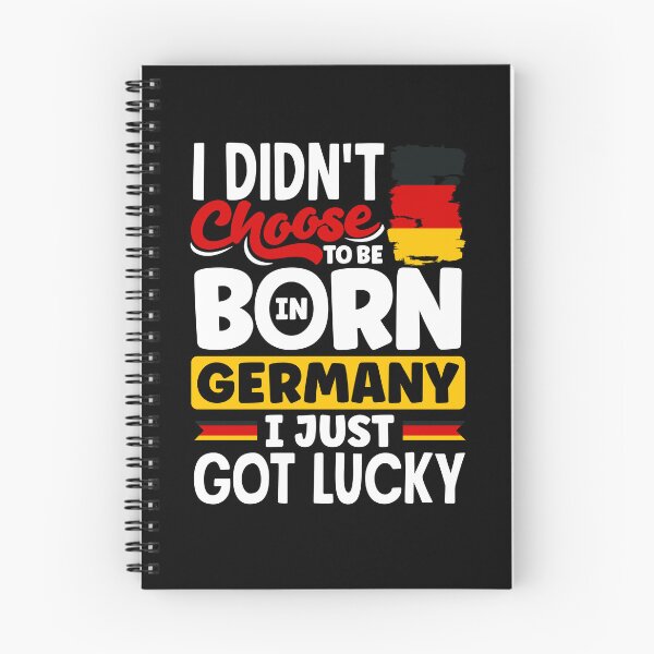 Item preview, German Germany German Flag I Just Got Lucky Funny designed and sold by ShopTheStyle.