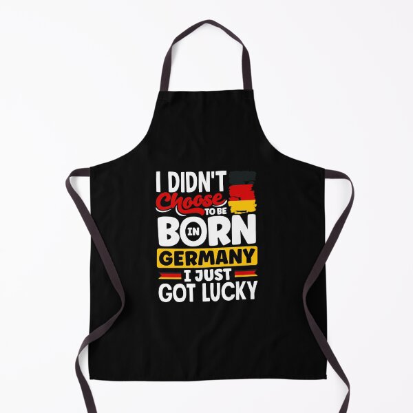 Item preview, German Germany German Flag I Just Got Lucky Funny designed and sold by ShopTheStyle.