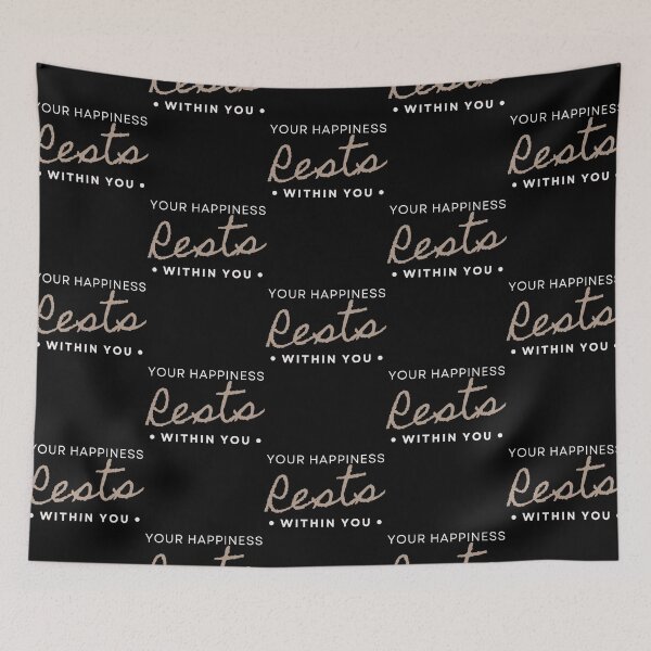 Item preview, Your Happiness Rests Within You  Lord Krishna Quotes designed and sold by HoldyTaylor.