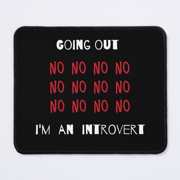 Item preview, Going out no no i'm introvert essential tshirt designed and sold by HassanRajy.