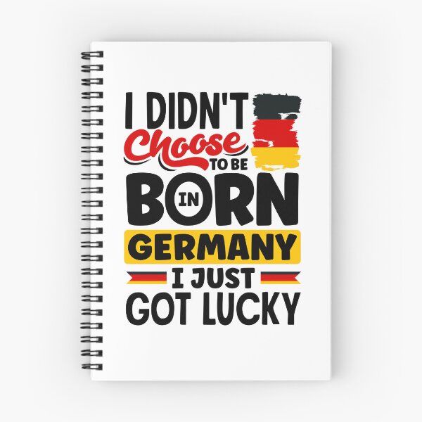 Item preview, German Germany German Flag I Just Got Lucky Funny designed and sold by ShopTheStyle.