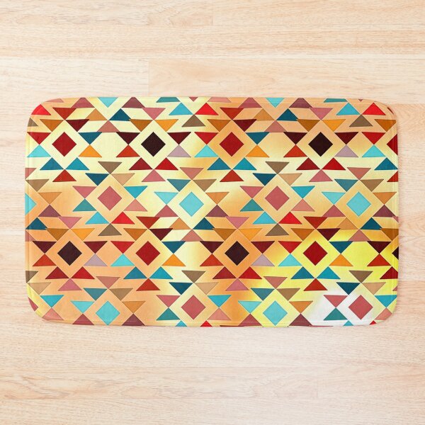 Item preview, Golden Diamond Pattern (Aztec Inspired) designed and sold by RoxanneG.