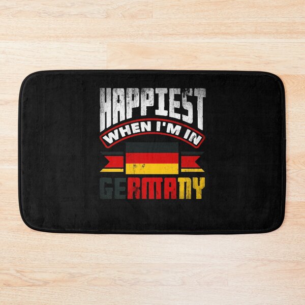 Item preview, German Germany German Flag Happiest When Im In Germany designed and sold by ShopTheStyle.