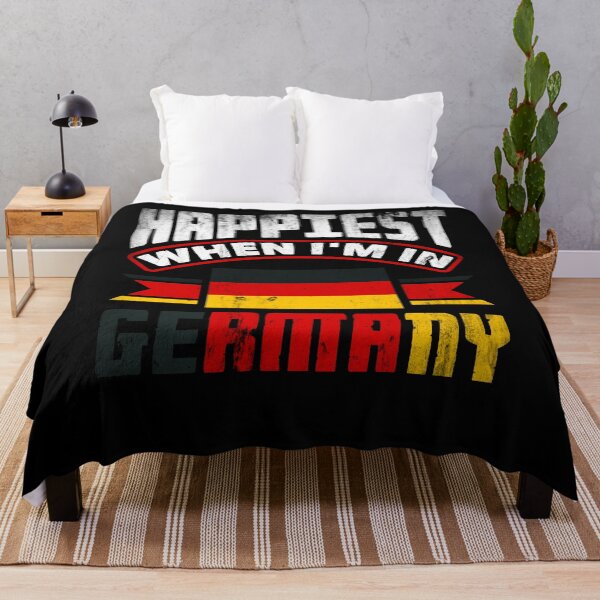Item preview, German Germany German Flag Happiest When Im In Germany designed and sold by ShopTheStyle.