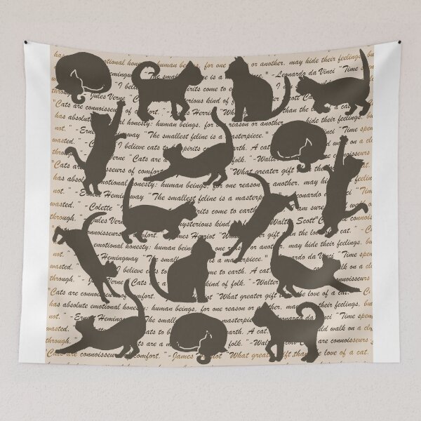 Item preview, Cat Quotes designed and sold by A Different Place and Time .