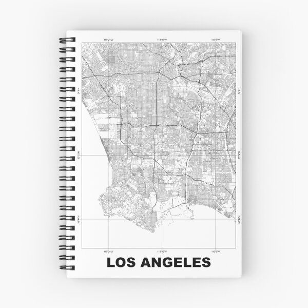 Item preview, Mapa de Los Ángeles designed and sold by Karol Majewski.
