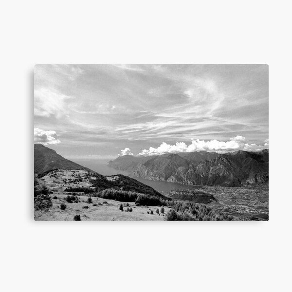Lago di Garda, view from Monte Stivo, Italy Canvas Print