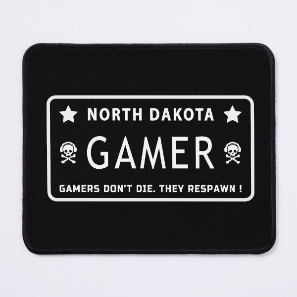 Item preview, Gaming all day. Gamers dont die. North Dakota Gamer! designed and sold by Sky-99.