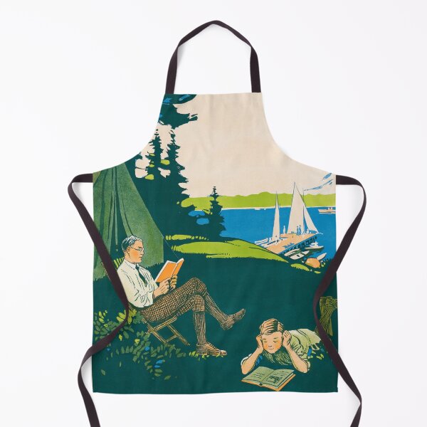 Item preview, TAKE ALONG A BOOK Reading 1910 Vintage America Federal Art Project designed and sold by retroposters.