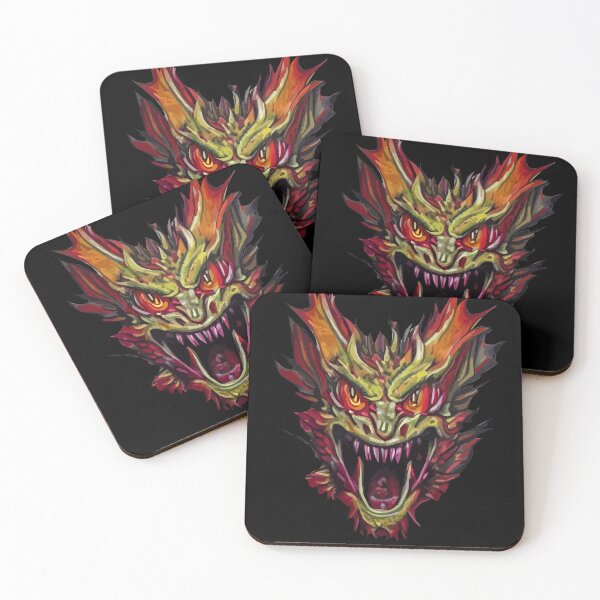 Item preview, Scary dragon face artwork designed and sold by DopeDesign111.