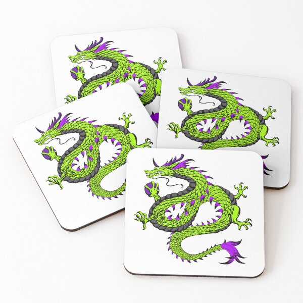 Item preview, Eastern Dragon Toxic Green designed and sold by COBALTxSTRIKE.