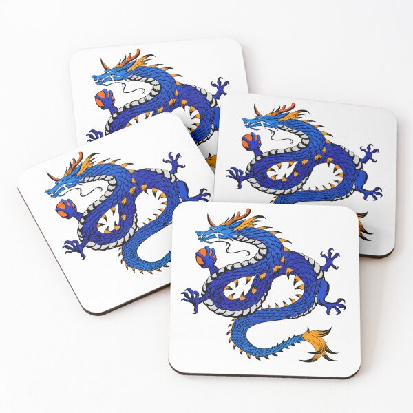 Item preview, Eastern Dragon Cobalt Blue designed and sold by COBALTxSTRIKE.