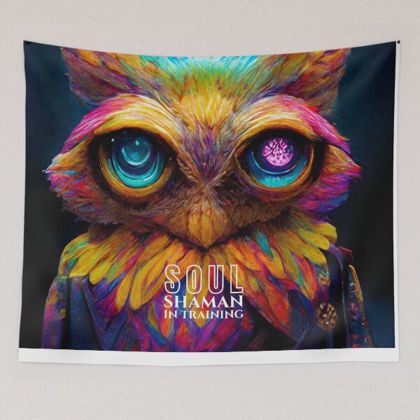 Item preview, Rebel Owl - Soul Shaman In Training designed and sold by SoulShaman.