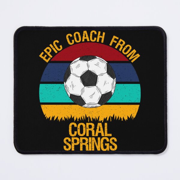 Item preview, Epic Coach From Coral Springs Vintage Soccer Sticker designed and sold by krbqalice.