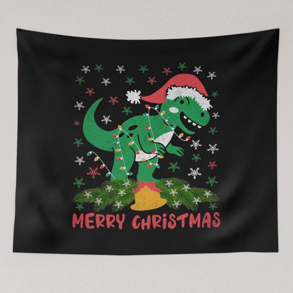Item preview, Trex Merry Rawring Christmas Gift For Family And Friends designed and sold by my-pro-designer.