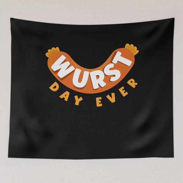 Item preview, German Germany German Flag Wurst Day Ever Pun designed and sold by ShopTheStyle.