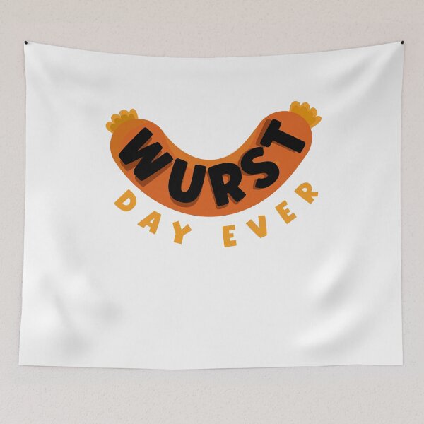 Item preview, German Germany German Flag Wurst Day Ever Pun designed and sold by ShopTheStyle.