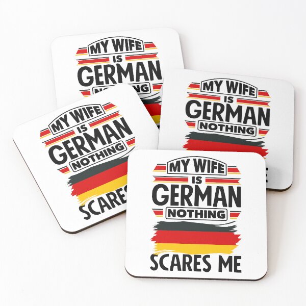 Item preview, Germany My Wife Is German Nothing Scares Me Funny designed and sold by ShopTheStyle.