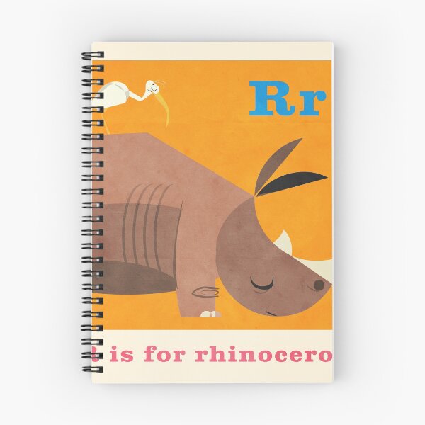 Item preview, R is for rhinoceros designed and sold by daviz.