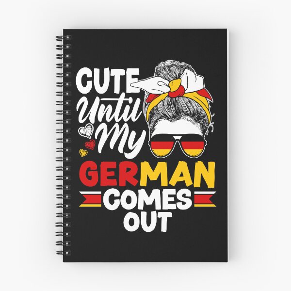 Item preview, German Germany German Flag Cute Until My German Comes Out designed and sold by ShopTheStyle.