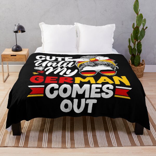 Item preview, German Germany German Flag Cute Until My German Comes Out designed and sold by ShopTheStyle.