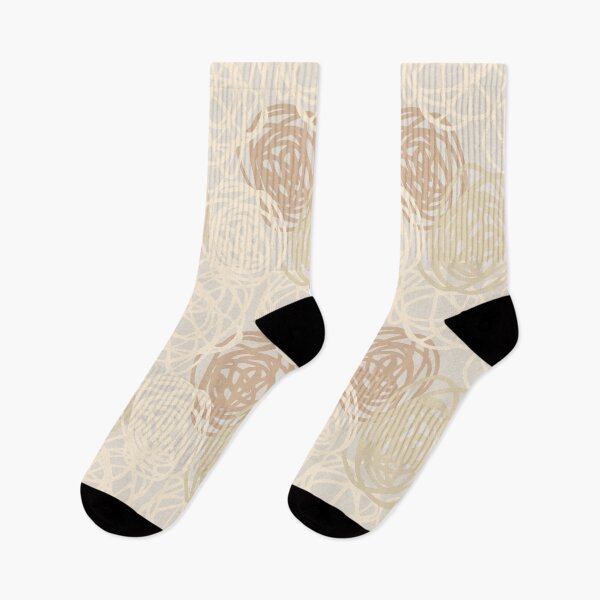 Item preview, Beige Stone Neutrals Scribble Art Pattern designed and sold by LarkDesigns.