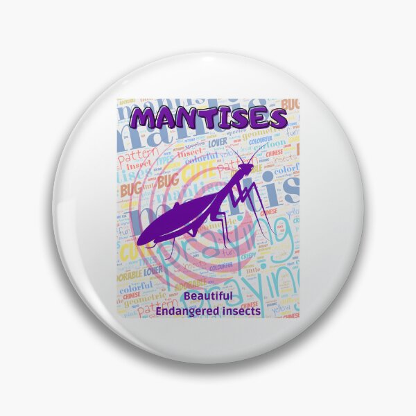 Item preview, Endangered Praying Mantises designed and sold by yassooarts.