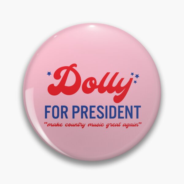 Item preview, Dolly for President designed and sold by CosmicAeroplane.