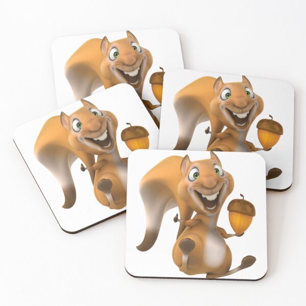 Item preview, Squirrel - *choose a large sticker!* Mega Cute Animals designed and sold by NEL-BOX.