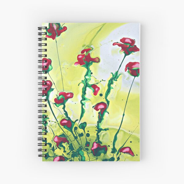 Floral Collection - Sensuality Spiral Notebook