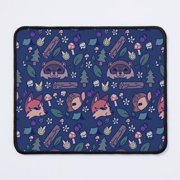 Item preview, Forest Critter Backdrop (dark version) designed and sold by ExactlyAverage.