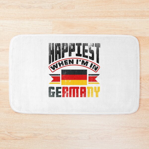Item preview, German Germany German Flag Happiest When Im In Germany designed and sold by ShopTheStyle.