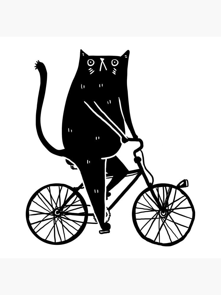 black cat bike
