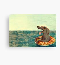 Relaxed Doggo Canvas Print