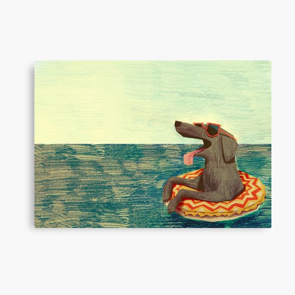 Relaxed Doggo Canvas Print