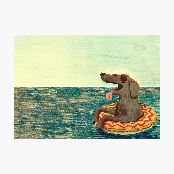 Item preview, Relaxed Doggo designed and sold by Carlotta Notaro.
