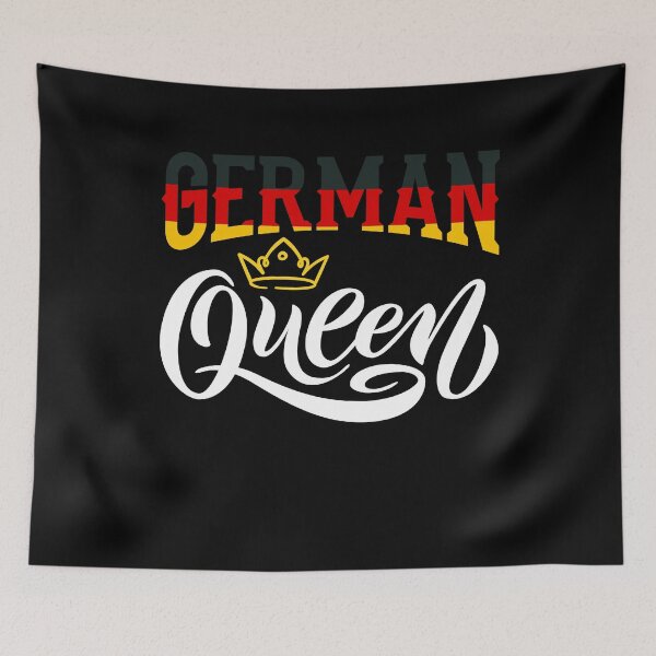 Item preview, German Queen Germany German Flag designed and sold by ShopTheStyle.