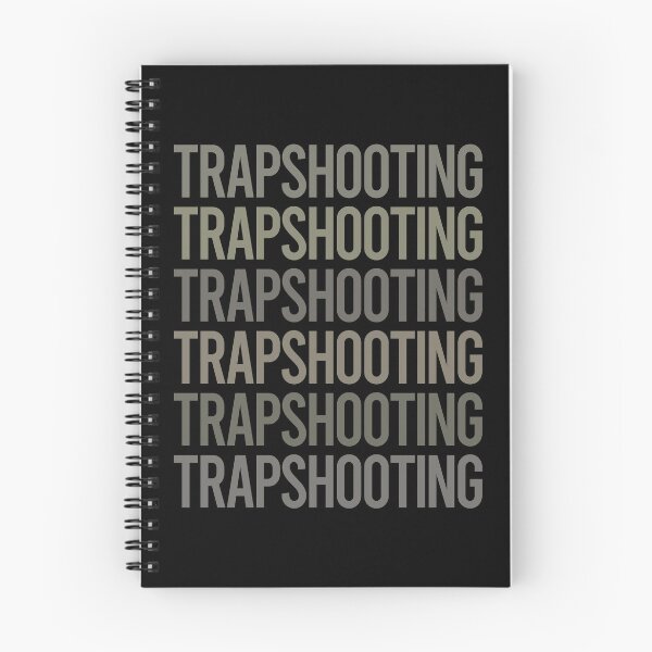 Item preview, Gray Text Art Trapshooting Trap Shooting Clay Target Shooting designed and sold by TarynBrown3126.