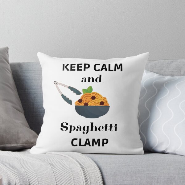 Item preview, Keep calm and spaghetti clamp designed and sold by Rubi16.