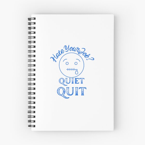 Item preview, Hate Your Job Quiet Quit Quitting T-shirt designed and sold by Nerdygirlteez.